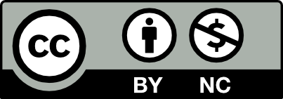 Graphic for Creative Commons BY-NC license